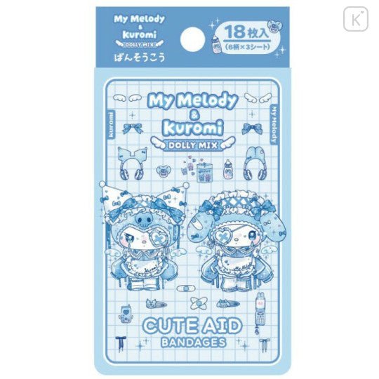 SANTAN My Melody & Kuromi Emergency Bandages 18Pcs Health & Beauty 1