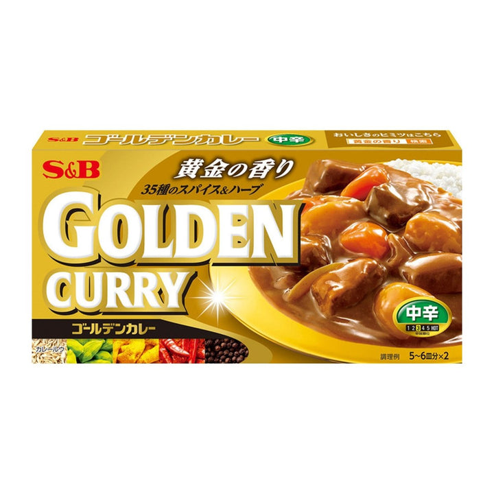 S&B Golden Curry 198g - Medium Spicy Food, Beverages & Tobacco oceanbuy.ca markham toronto free ship USA asian korean skincare