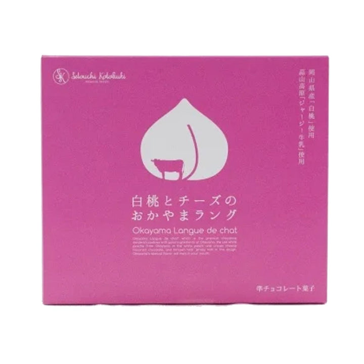 SETOUCHI KOTOBUKI Okayama White Peach Langue De Chat Cookie 10PcsFood, Beverages & Tobacco oceanbuy.ca markham toronto free ship USA asian korean skincare