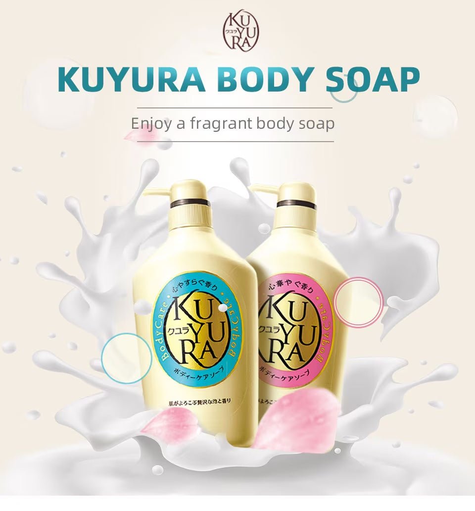 SHISEIDO Kuyura Body Soap 550ml - Revitalizing Floral Health & Beauty oceanbuy beauty markham toronto free ship USA asian korean skincare