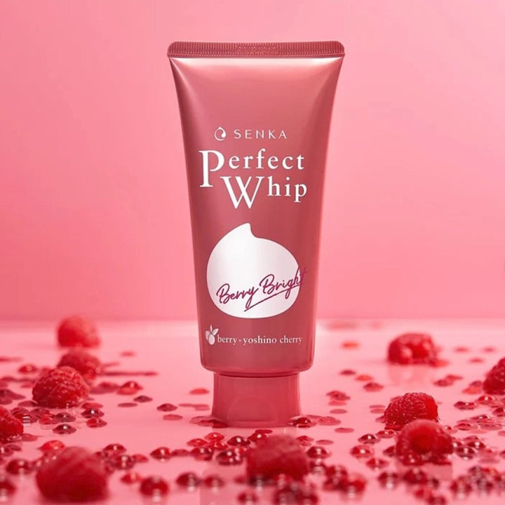 SHISEIDO SENKA Perfect Whip Beauty Facial Cleanser 100g - Berry Bright Health & Beauty oceanbuy beauty markham toronto free ship USA asian korean skincare