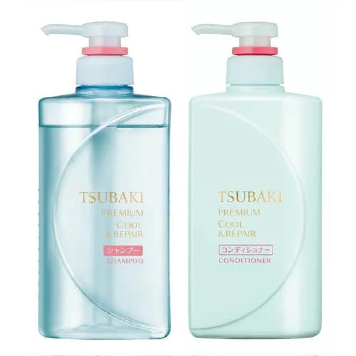 SHISEIDO TSUBAKI Premium Cooling Shmapoo & Conditioner Pair Set Health & Beauty oceanbuy.ca markham toronto free ship USA asian korean skincare