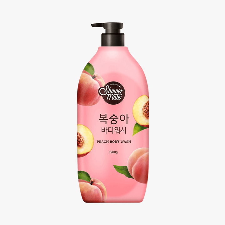 SHOWER MATE Peach Body Wash Hydrating 1.2L Body Wash 1