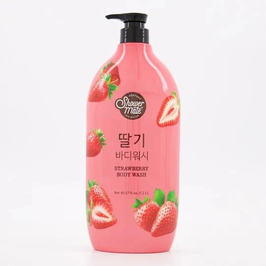 SHOWER MATE Strawberry Body Wash Goat Milk 1.2L Body Wash 1