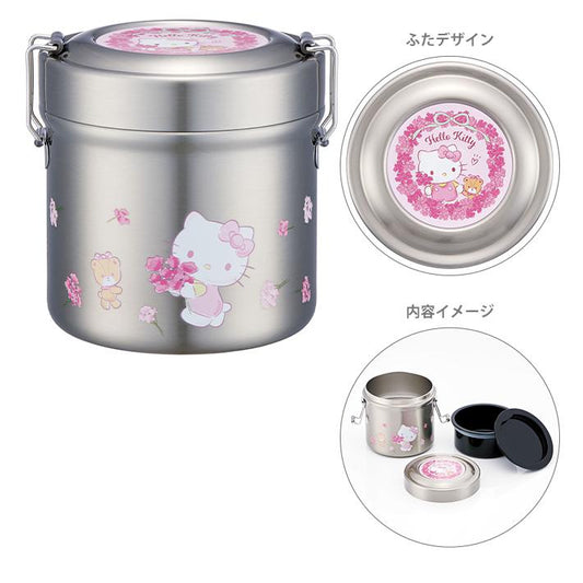 SKATER Cafe Bowl Stainless Steel Vacuum Insulation Food Jar 600ml - Hello KittyHome & Garden oceanbuy.ca markham toronto free ship USA asian korean skincare
