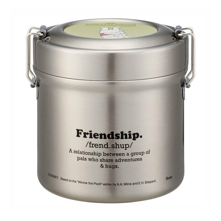 SKATER Cafe Bowl Stainless Steel Vacuum Insulation Food Jar 600ml - Winnie the Pooh Home & Garden oceanbuy.ca markham toronto free ship USA asian korean skincare