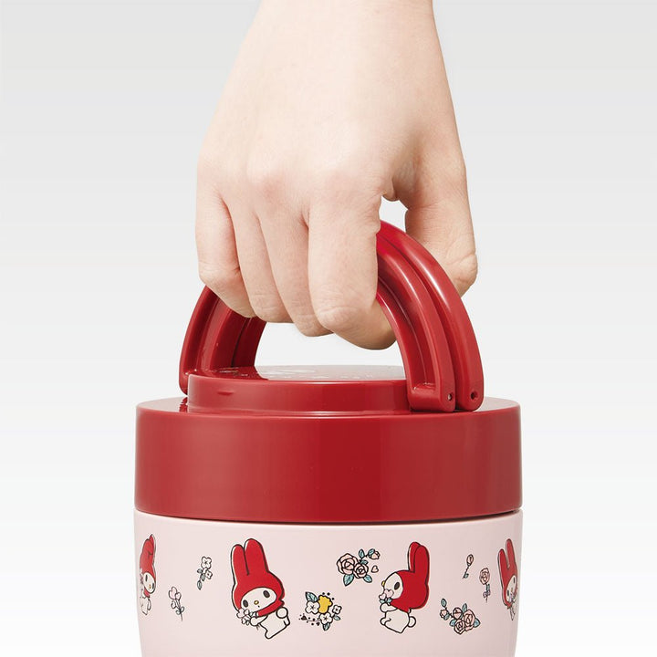 SKATER Keep Warm Lunch Jar with Folding Handle 540ml - My Melody Home & Garden oceanbuy beauty markham toronto free ship USA asian korean skincare