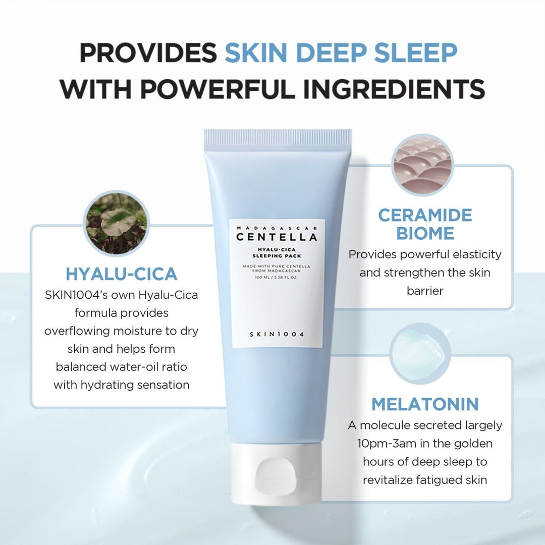 SKIN1004 Madagascar Centella Hyalu - Cica Sleeping Pack 100ml Health & Beauty Kbeauty markham toronto free ship USA asian korean