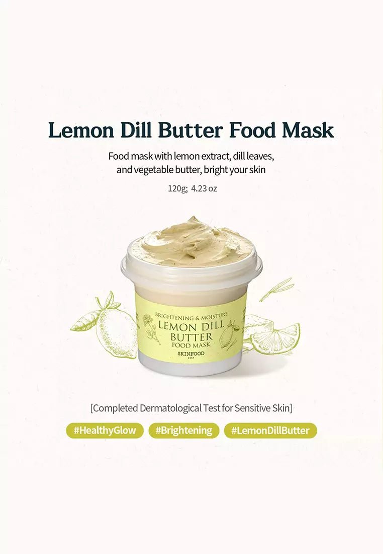 SKINFOOD Lemon Dill Butter Food Mask 120g