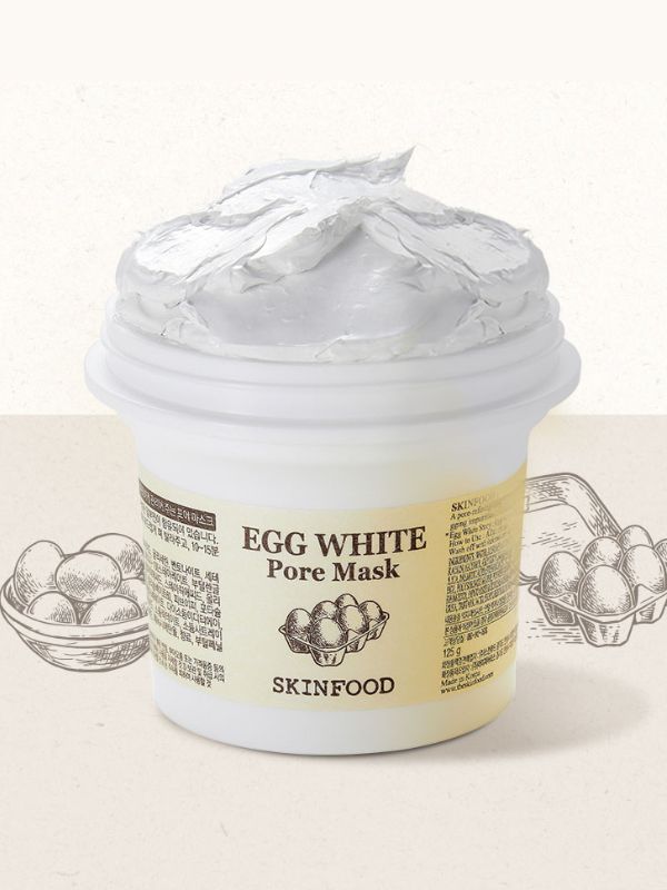 SKINFOOD Egg White Pore Mask Pore Refinement 120g