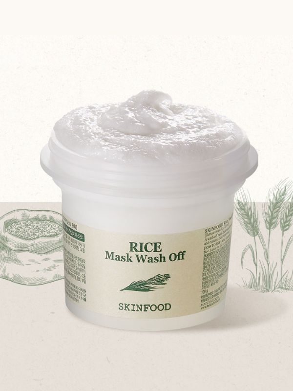 Skinfood Rice Mask Wash Off Rice Bran Water 120g