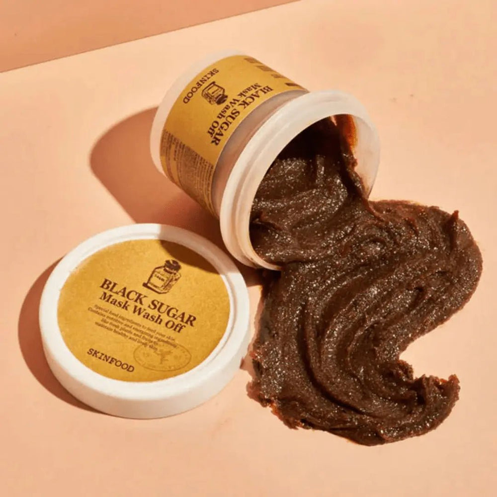 SKINFOOD Black Sugar Mask 120g Wash - Off Mask 1