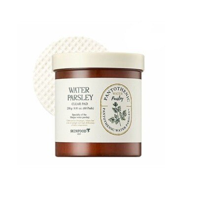 SKINFOOD Pantothenic Water Parsley Clear Pad 60 Pads Health & Beauty 1