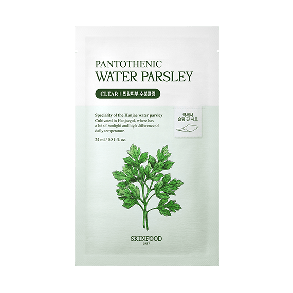 SKINFOOD Pantothenic Water Parsley Mask 1Pc Health & Beauty 1