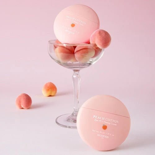 SKINFOOD Peach Cotton Zinc PCA Toning Cream 50ml Lotion & Cream 4