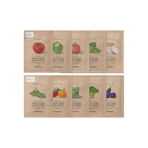 SKINFOOD Sous Vide Mask Sheet 10 Types to choose 1 Pack Mask Pack 1