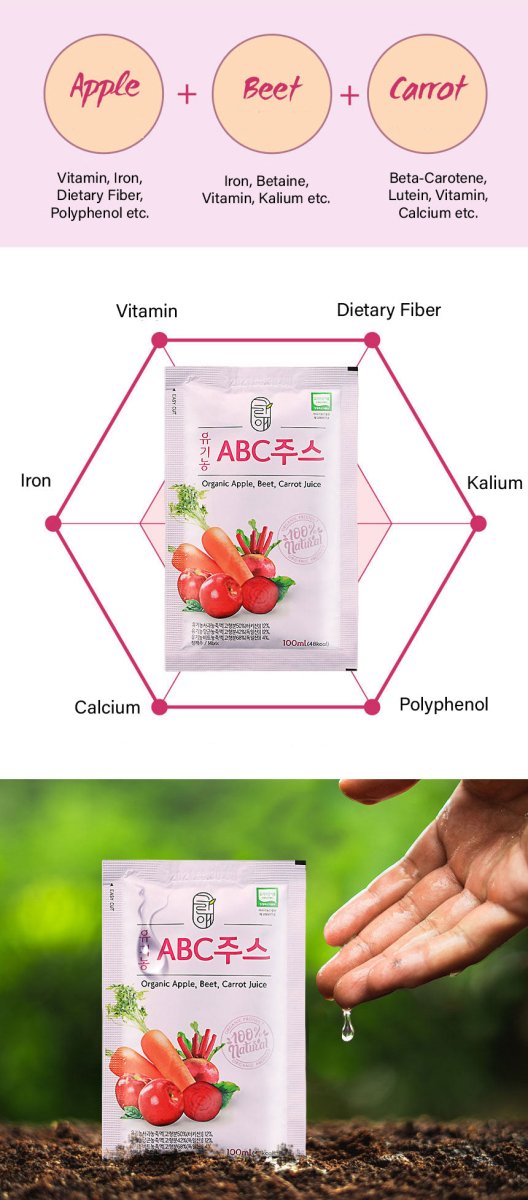 Sokri - Bio Organic ABC Juice Nutritional Beverage 100ml ETC 3