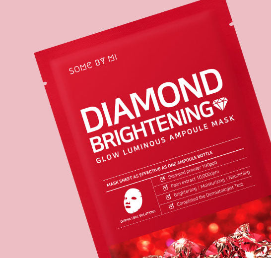 SOME BY MI Red Diamond Ampoule Mask Diamond Pearl Pomegranate 1 PC