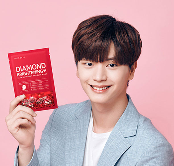 SOME BY MI Red Diamond Ampoule Mask Diamond Pearl Pomegranate 1 PC