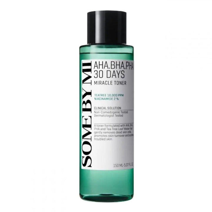 SOME BY MI AHA BHA PHA 30 Days Miracle Toner 150ml - NEW PACKAGE Health & Beauty Kbeauty markham toronto free ship USA asian korean