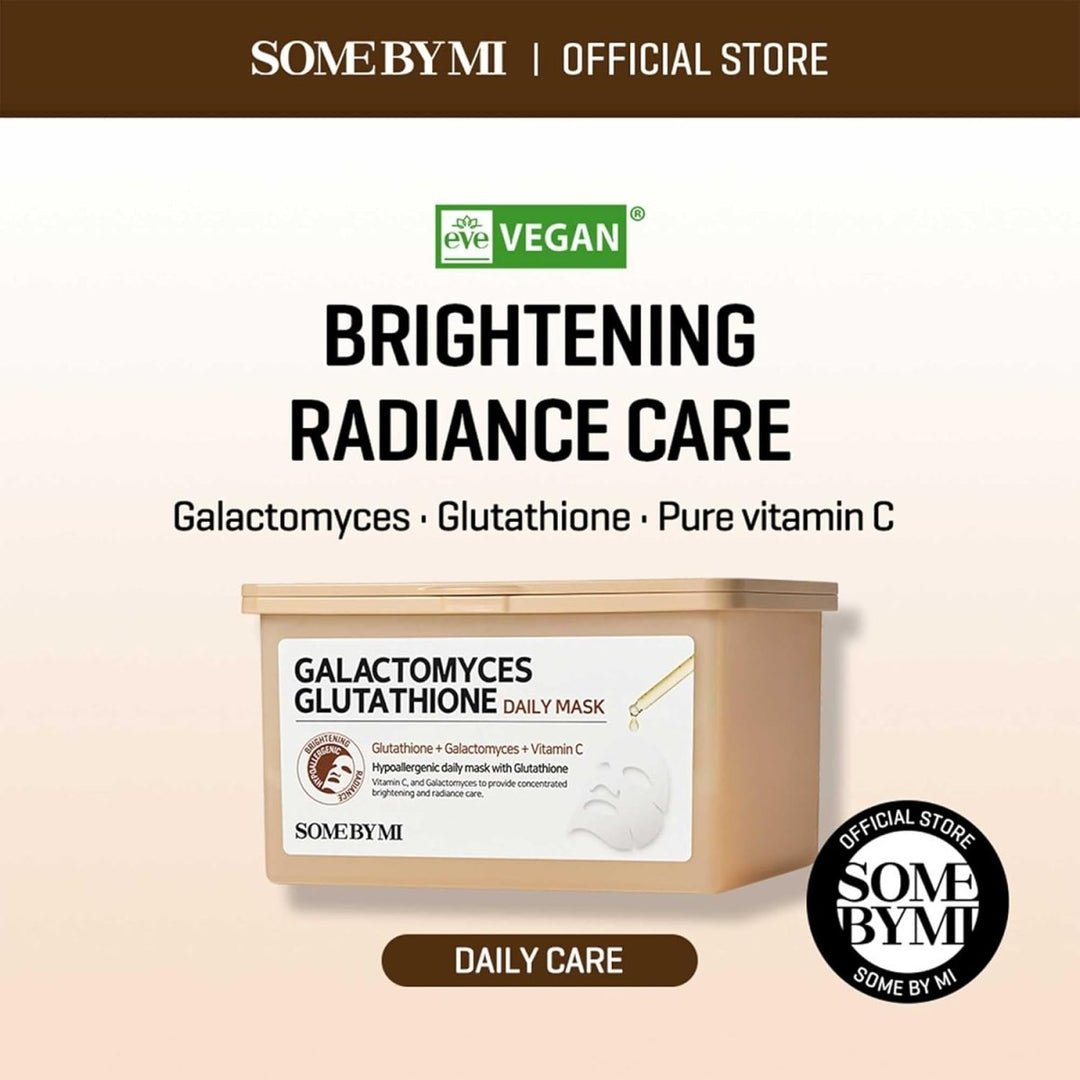 SOME BY MI Galactomyces Glutathione Daily Mask 30 Sheets Health & Beauty oceanbuy beauty markham toronto free ship USA asian korean skincare