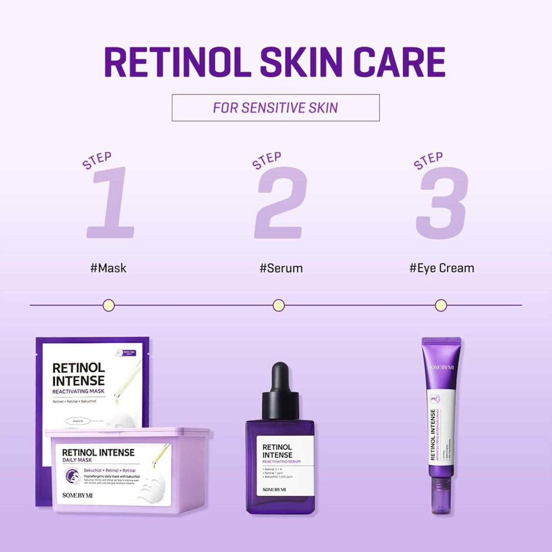 SOME BY MI Retinol Intense Daily Mask 30 Sheets Health & Beauty oceanbuy beauty markham toronto free ship USA asian korean skincare