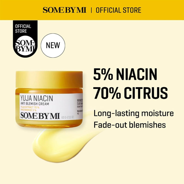 SOME BY MI Yuja Niacin Anti Blemish Cream 60mlHealth & Beauty oceanbuy.ca markham toronto free ship USA asian korean skincare