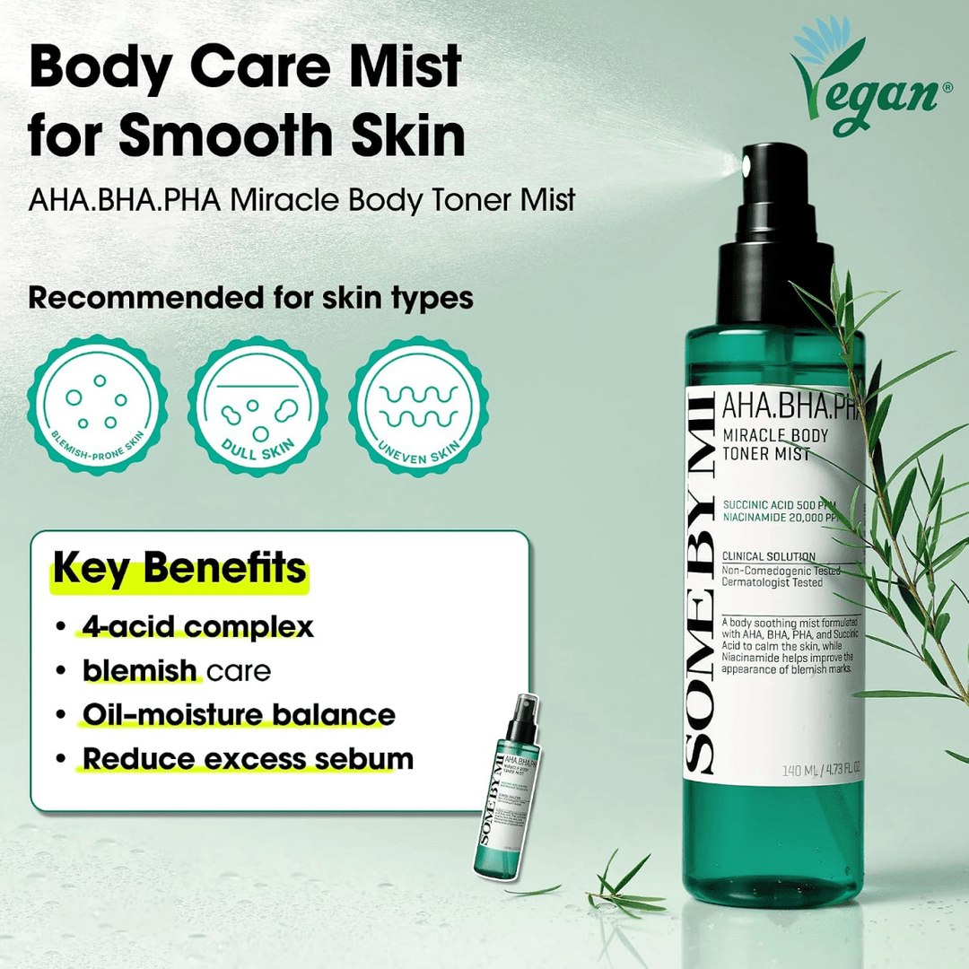 SOME BY MI AHA BHA PHA Body Toner Mist 140ml Body 3