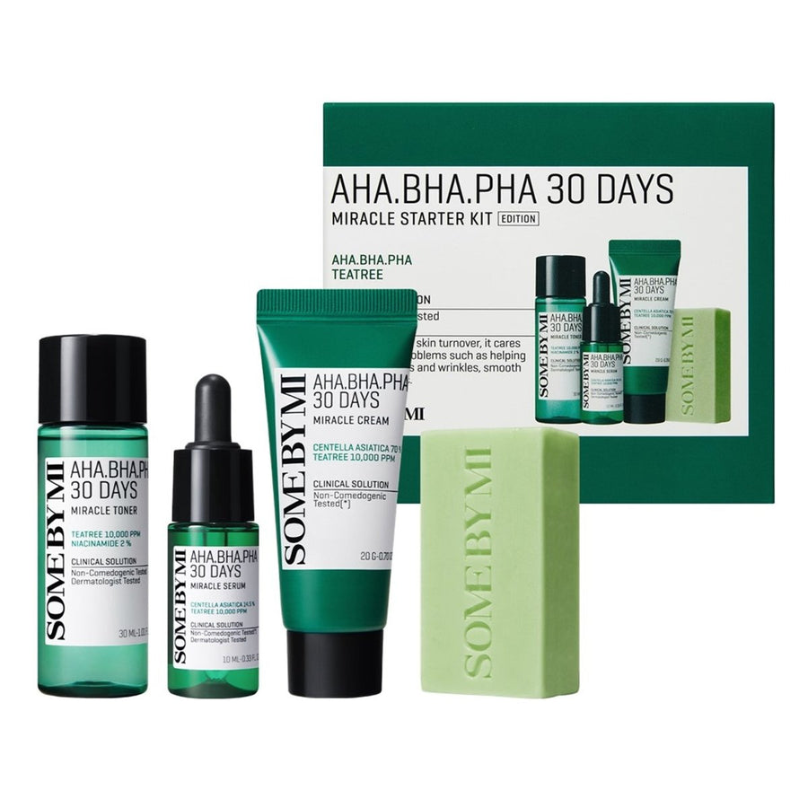 SOME BY MI AHA.BHA.PHA 30 Days Miracle Starter Skin Care Kit Health & Beauty