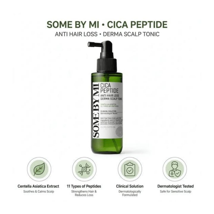 SOME BY MI Cica Peptide Derma Scalp Tonic 150ml Hair 3