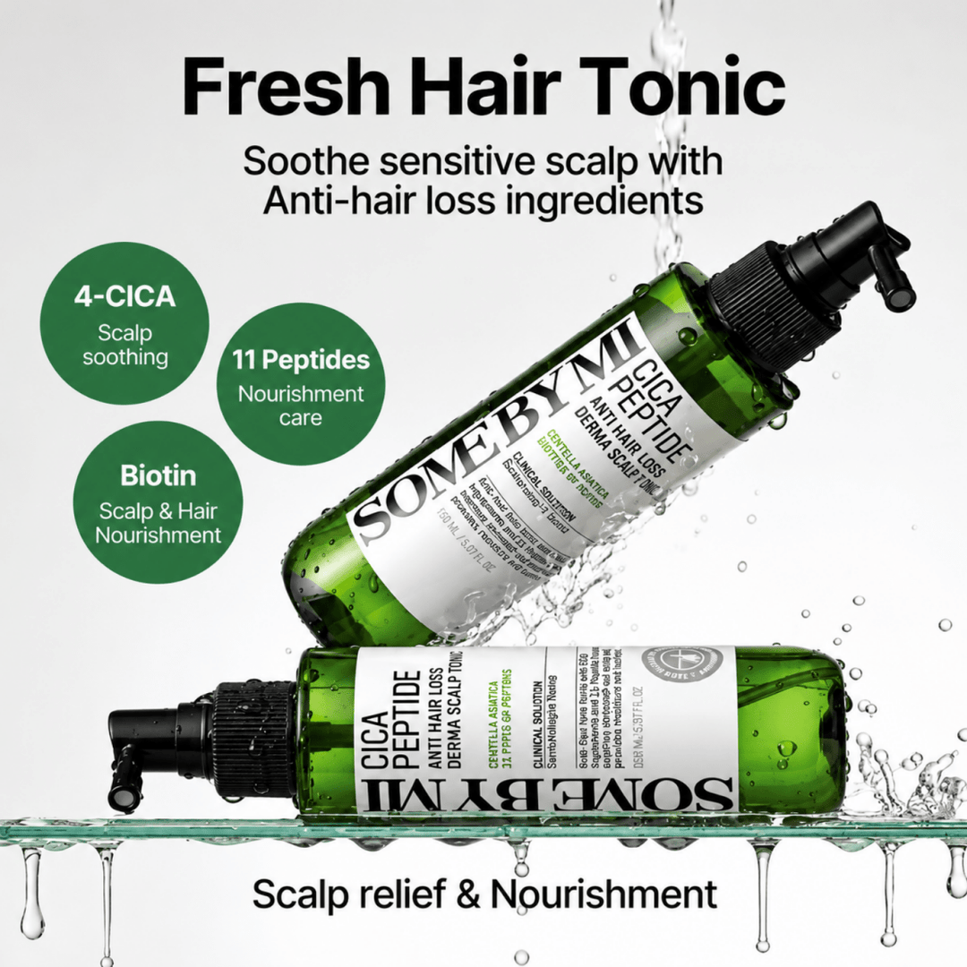 SOME BY MI Cica Peptide Derma Scalp Tonic 150ml Hair 6