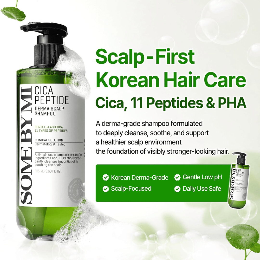 SOME BY MI Cica Peptide Scalp Shampoo 285ml Hair 3