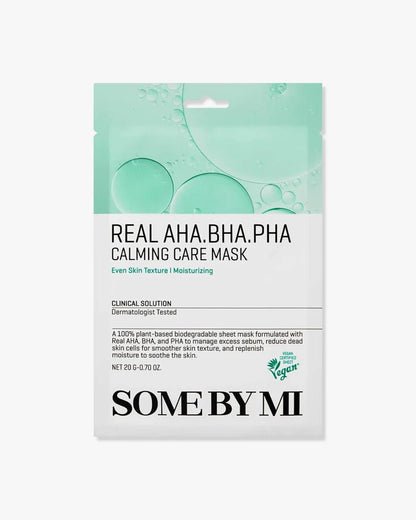 SOME BY MI Real AHA BHA PHA Calming Mask 1Pc 20g Mask 1