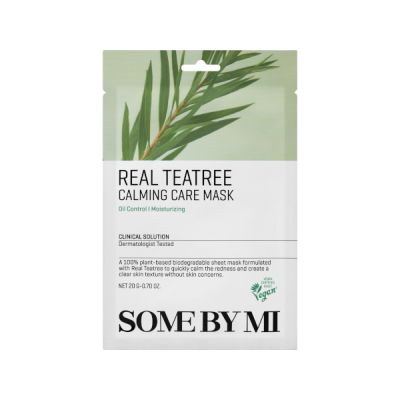 SOME BY MI Real Tea Tree Calming Care Mask Tea Tree 20g Mask 1