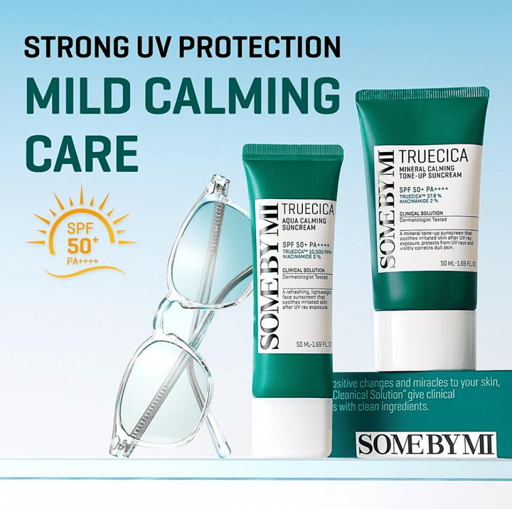 SOME BY MI Truecica Mineral Calming Tone Up Suncream 50ml Health & Beauty