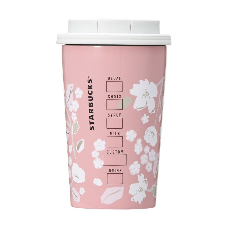 STARBUCKS Sakura Limited Stainless Steel Cup Tumbler TOGO 355 ml (PRE - ORDER 10 - 15 Days) oceanbuy.ca markham toronto free ship USA asian korean skincare