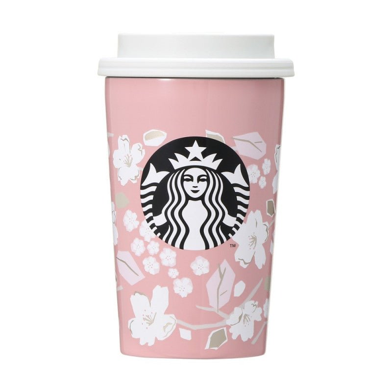 STARBUCKS Sakura Limited Stainless Steel Cup Tumbler TOGO 355 ml (PRE - ORDER 10 - 15 Days) oceanbuy.ca markham toronto free ship USA asian korean skincare