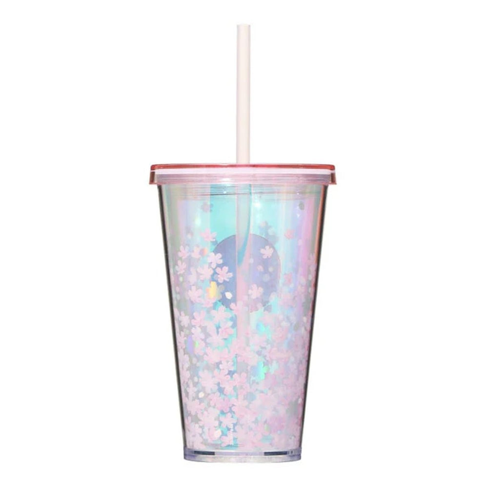 STARBUCKS Sakura Limtied Cold Cup Tumbler Shining 473ml Home & Garden oceanbuy beauty markham toronto free ship USA asian korean skincare