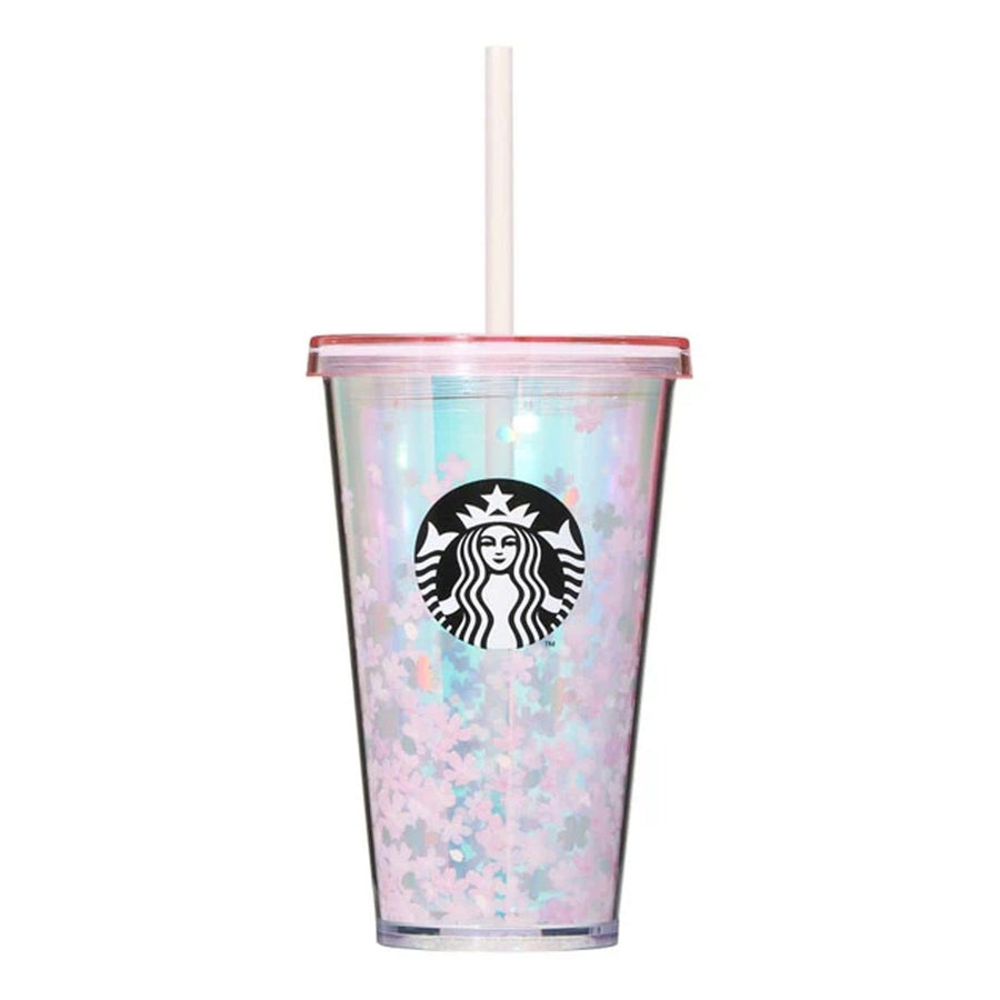 STARBUCKS Sakura Limtied Cold Cup Tumbler Shining 473ml Home & Garden oceanbuy beauty markham toronto free ship USA asian korean skincare
