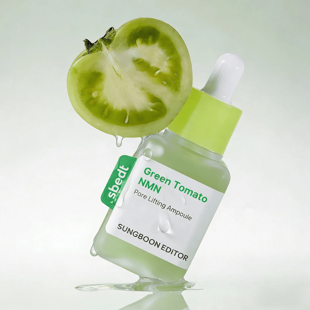 SUNGBOON EDITOR Green Tomato NMN Pore Lifting Ampoule, Skin Firming 40ml