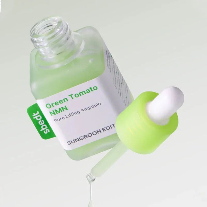 SUNGBOON EDITOR Green Tomato NMN Pore Lifting Ampoule, Skin Firming 40ml