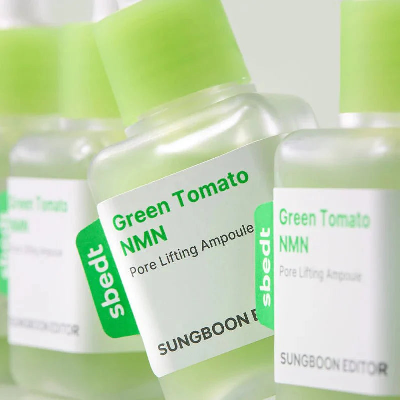SUNGBOON EDITOR Green Tomato NMN Pore Lifting Ampoule, Skin Firming 40ml