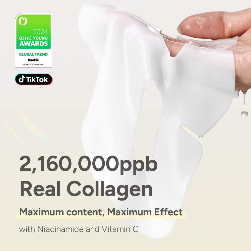 SUNGBOON EDITOR Deep Collagen Niacin - Vita C Brightening Mask 4Pcs Health & Beauty oceanbuy beauty markham toronto free ship USA asian korean skincare