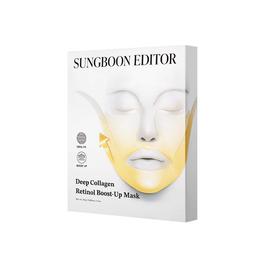 Sungboon Editor Deep Collagen Retinol Tension Boost Up Mask Set 4pcs 1