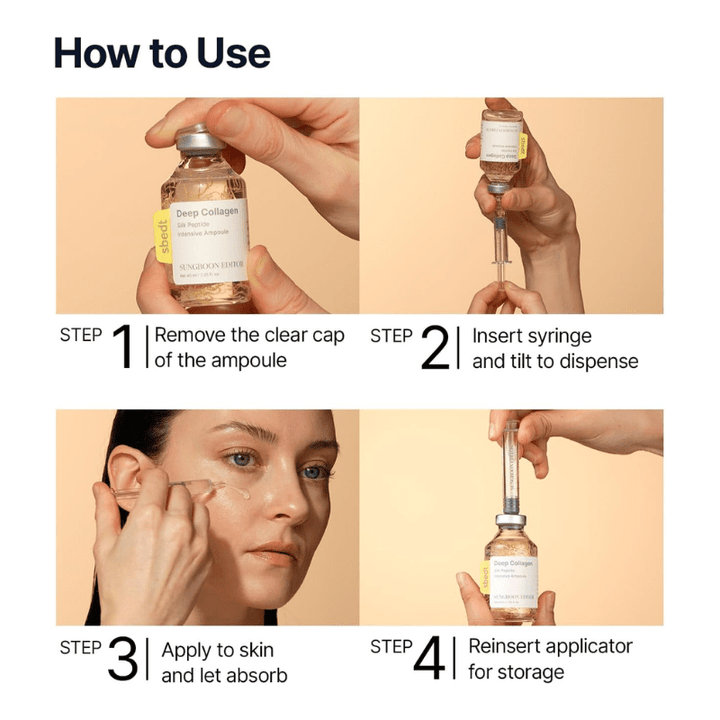 SUNGBOON EDITOR Deep Collagen Silk Peptide Ampoule 40ml Ampoule 4