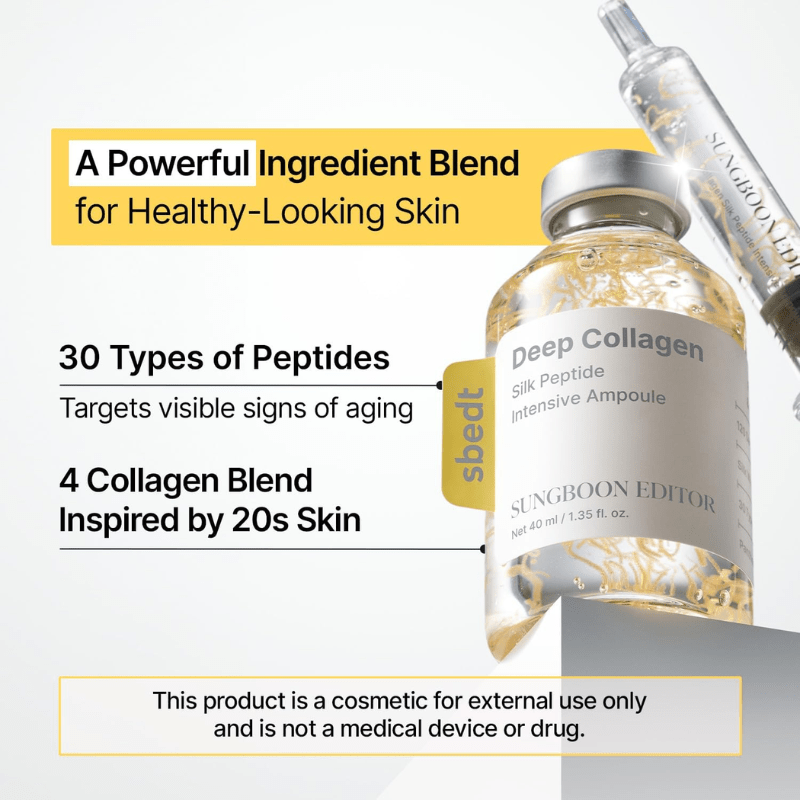 SUNGBOON EDITOR Deep Collagen Silk Peptide Ampoule 40ml Ampoule 5
