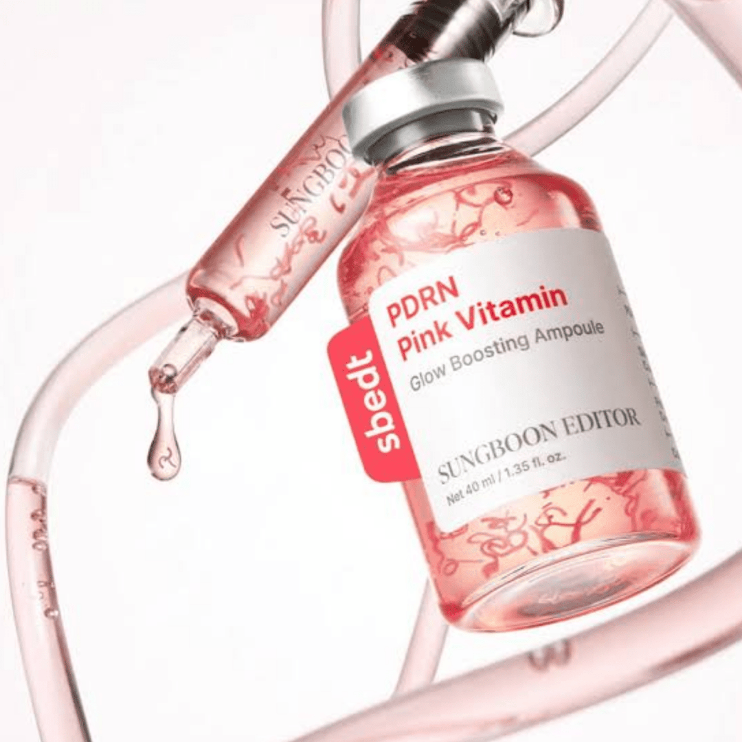 SUNGBOON EDITOR PDRN Pink Vitamin Glow Boosting Ampoule 40ml Ampoule 4