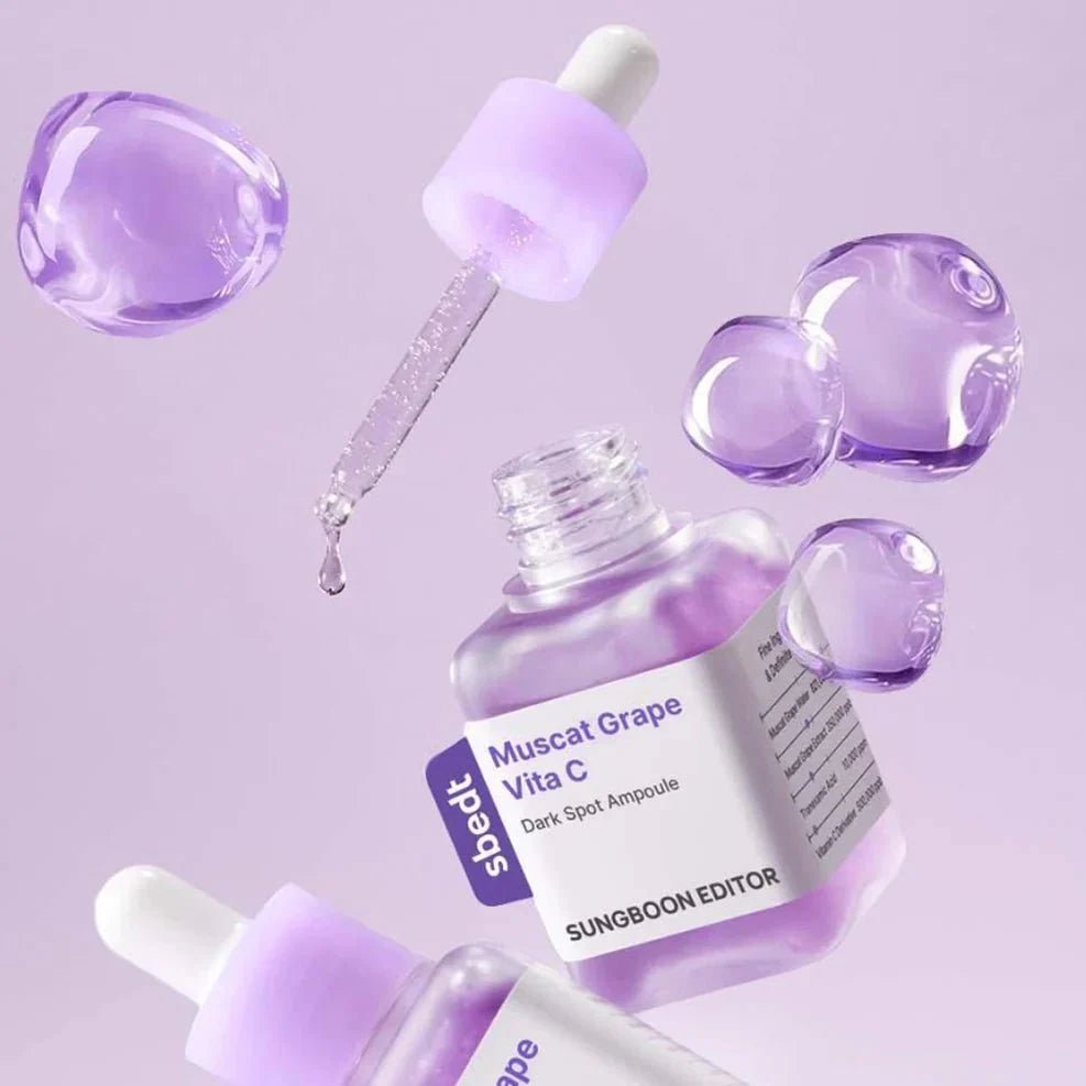 SUNGBOON Muscat Grape Vita C Luminosity Ampoule 40ml Serum & Ampoule 2