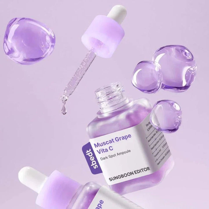 SUNGBOON Muscat Grape Vita C Luminosity Ampoule 40ml Serum & Ampoule 2