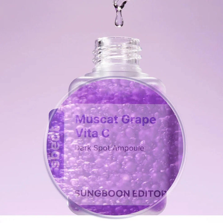 SUNGBOON Muscat Grape Vita C Luminosity Ampoule 40ml Serum & Ampoule 7